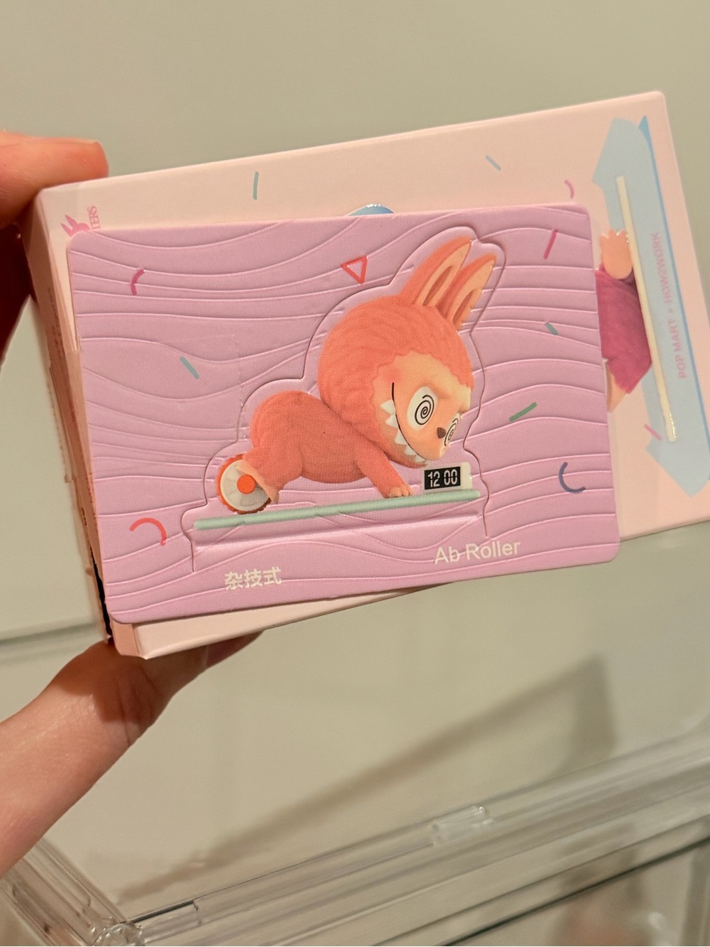 POP MART Lazy Yoga Ab-Roller Blind Box NWT - Picture 4 of 4